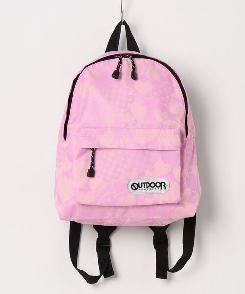 【OUTDOOR PRODUCTS】 ピンク pink 差し色 リュック OUTDOOR PRODUCTS リュック 「キッズ」OUTDOOR アウトドア