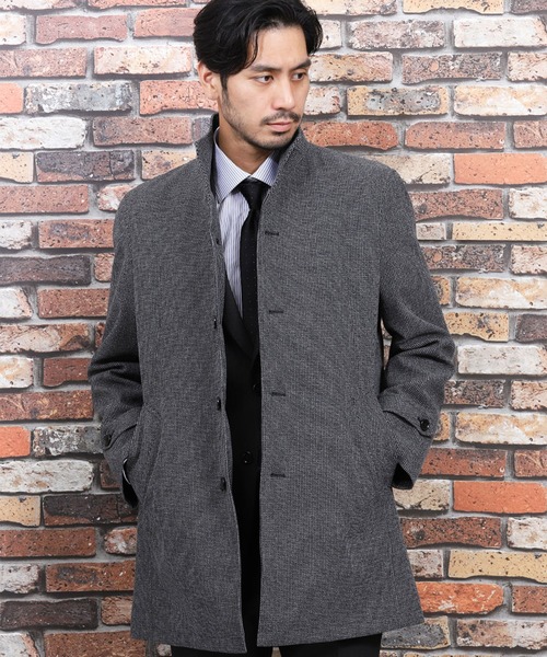 ステンカラーコート Web限定 タカキューメンズ Taka Q Men 撥水中綿スタンドカラービジネスコート Zozotown Paypayモール店 通販 Paypayモール