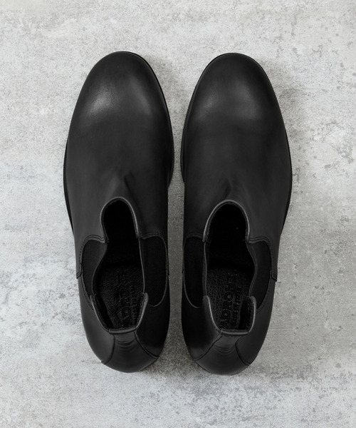 ブーツ PADRONE パドローネ / BL SIDE GORE BOOTS サイドゴアレザーヒールブーツ / PU8394-1101 メンズの画像