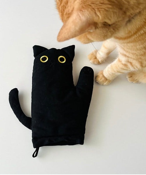 新品タグ付 キャンディストリッパー 猫 ミトン 黒猫 ブラック CAT 手袋 mmts キッチン ルナ” ミトン : ZOZOTOWN Yahoo!店 - 通販