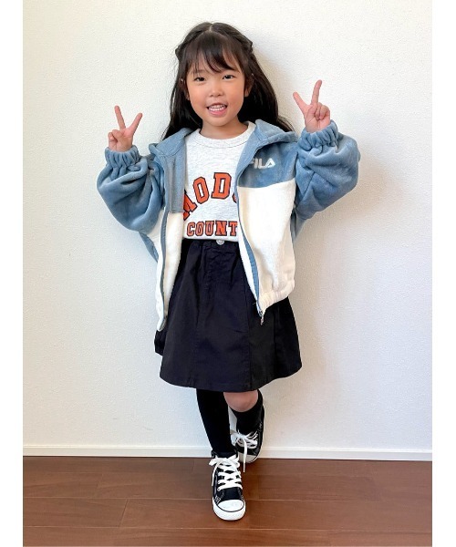 FILA（フィラ） コート アウター 「FILA」ボアパーカー キッズ 子供服