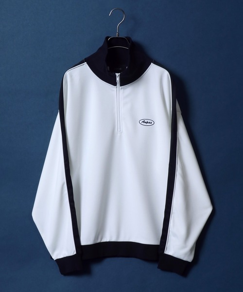ANPAS ジャージ Oversized Side Line Half Zip Pullover/ANPAS