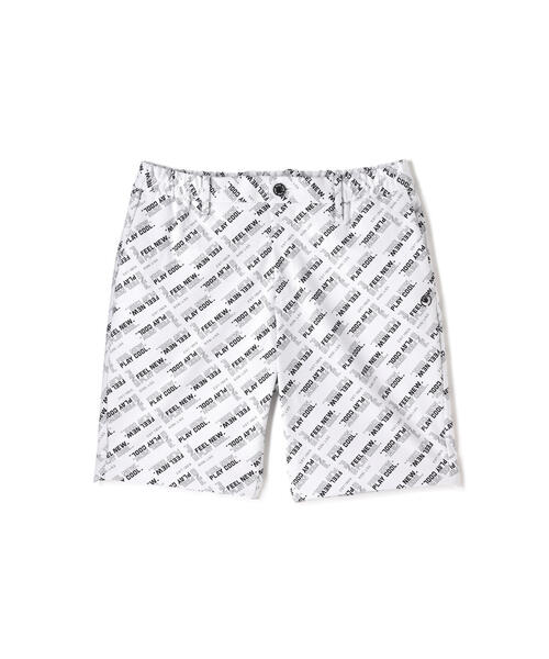 PING パンツ 「PING APPAREL」バイアスロゴジャガード 4WAY