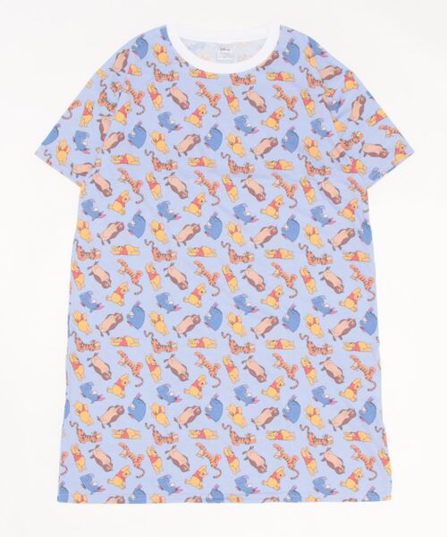 ディズニー　ダッフィー 総柄ワンピース　② 6/19～10％OFF SALE 親子お揃い ディズニー リゾート総柄