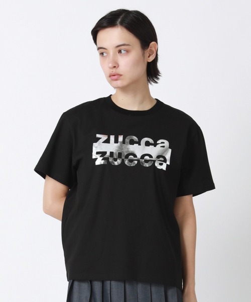 ダブルワッペンTシャツ M 白 MONCLER〗ダブルワッペン Tシャツ 半袖