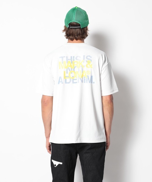 MARK&LONA Tシャツ ホワイト50 MARK&LONA tシャツ Ever Mock Neck Long Sleeve Top | MEN