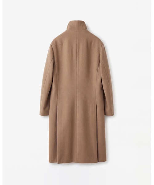 ステンカラーコート コート ENGLAND LAMB MELTON STAND COLLAR  COAT メンズの画像