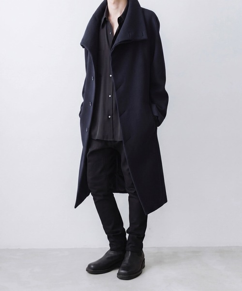 ATO（アトウ） ステンカラーコート コート ENGLAND LAMB MELTON STAND