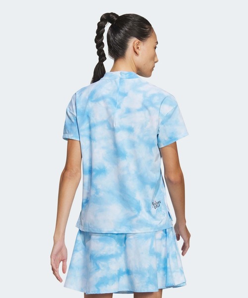 adidas tシャツ PLAYGREENタイダイプリント リラックスフィット