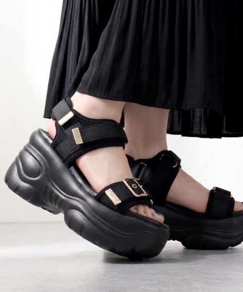 LOVEHUNTER（ラブハンター） 厚底 スポーツサンダル サンダル 夏 +9cm