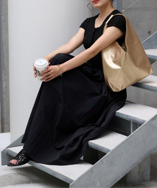 Ketty Cherie ワンピース ポコポコドッキングフレアワンピース「手洗い  