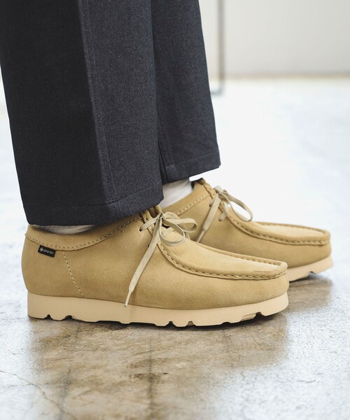 靴 CLARKS ORIGINALS / Wallabee GORE-TEX(R) Clarks Originals Wallabee Gore-Tex - Black 26179251-BK