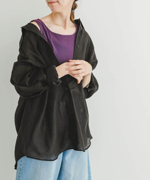 ER emma ベロアタンクトップ　クリーム　新品未使用 ITEMS URBANRESEARCH タンクトップ ノースリーブ シアーベロア
