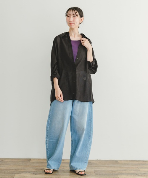 ER emma ベロアタンクトップ　クリーム　新品未使用 ITEMS URBANRESEARCH タンクトップ ノースリーブ シアーベロア