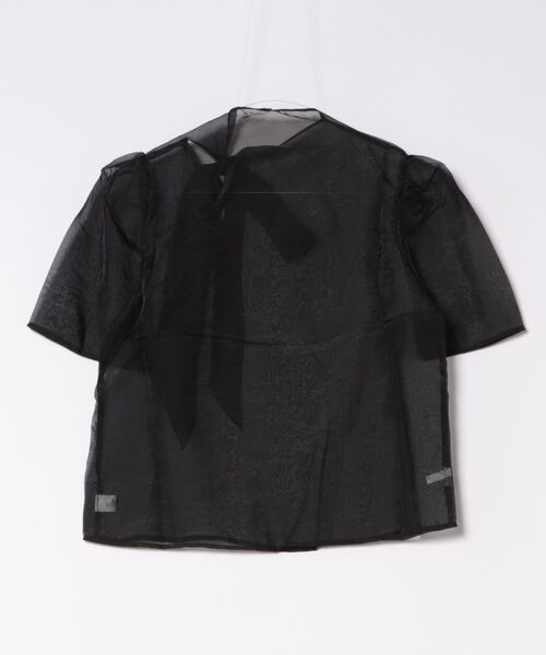 ブラウス シャツ シアーリボンブラウストップス レディース : ZOZOTOWN