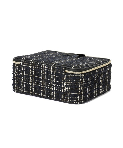 Francfranc（フランフラン） ポーチ ツイード バニティ メイクバッグ