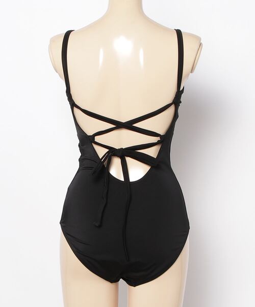 Mikomori ⭐︎新品SWIMSUITSWAN ワンピース水着サイズFree ミコモリ mikomori 水着（LACE UP OP（水着）｜mikomori