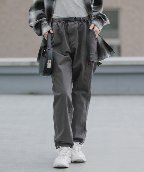 Gramicci NNパンツ グレー XL Gramicci（グラミチ） テックニット ニューナローパンツ クロップド NN