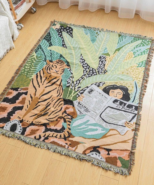 CERCA ブランケット 「 somni / ソニ 」 アニマル柄ブランケット