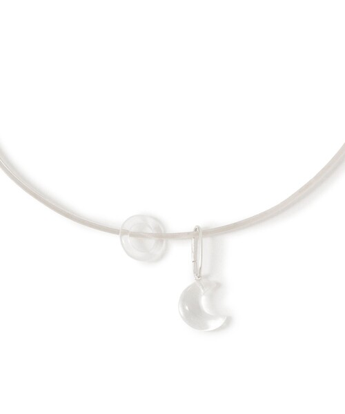 ネックレス 「別注」RACKETS / TORUS NATURE ＆ CRESCENT MOON CHOKER 