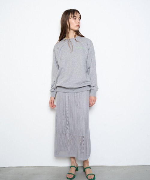 トレーナー スウェット Believe sweat CS ビリーブスウェットカットソー レディース Muel Chic トレーナー スウェット Believe sweat CS ビリーブ
