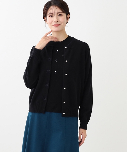 送料無料◆2025新品  Reflect カーディガン 「SALE／WEB限定カラーあり／洗える トップス