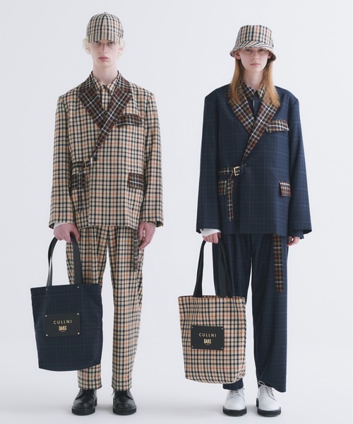 DAKS LONDON ジャケット CULLNI ONLINE STORE / CULLNI for DAKS LONDON Tie Locken Jacket