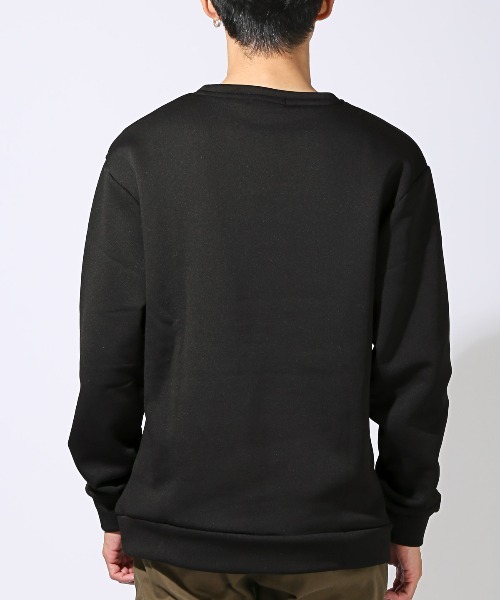 LUXSTYLE（ラグスタイル） トレーナー スウェット エンボス加工ロゴ裏