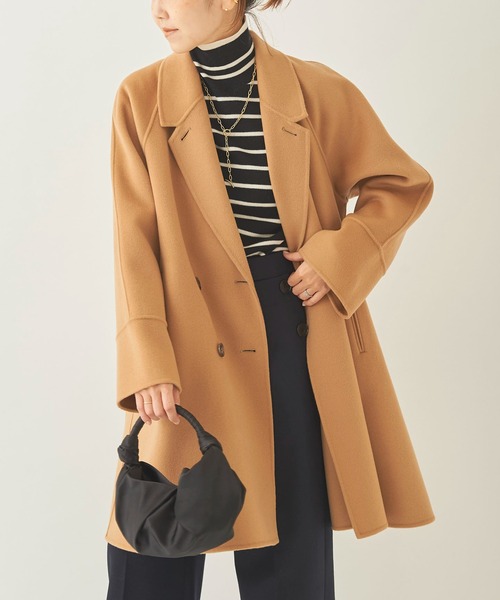 新品】PLAGE キャメル ラップコート最新2025年アイテム 36 plage