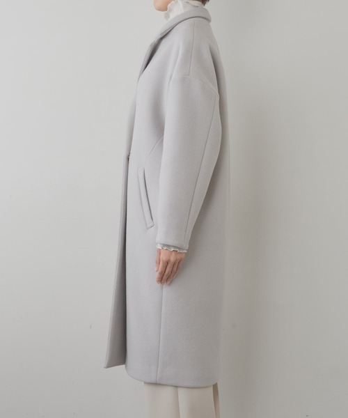 Whim Gazette（ウィム ガゼット） チェスターコート 38 グレー