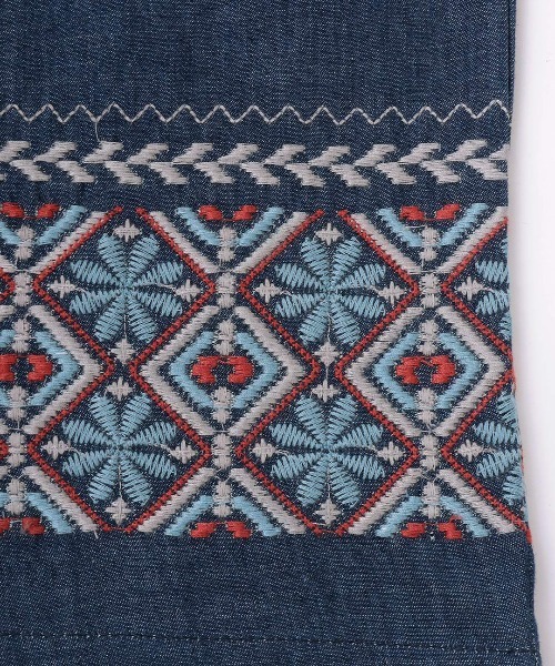 新品　チチカカ　エンブロイダリーデニムパンツ　刺繍 新品 チチカカ エンブロイダリーデニムパンツ 刺繍 - メルカリ