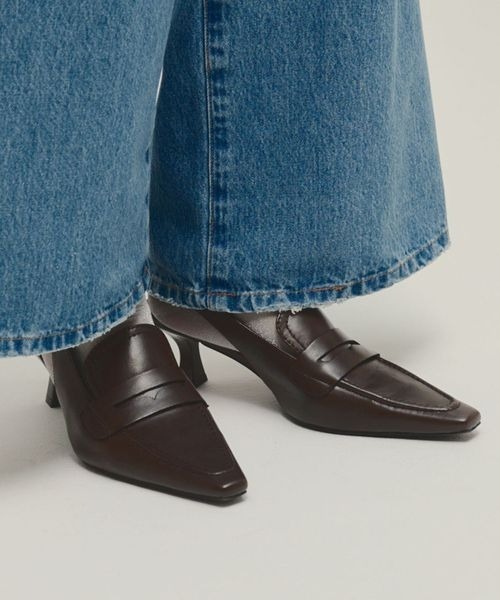 〖完売アイテム〗〖新品未使用〗eL ローファーミュール / JEANASIS eL】Loafer Mules | [公式]ジーナシス （JEANASIS）通販