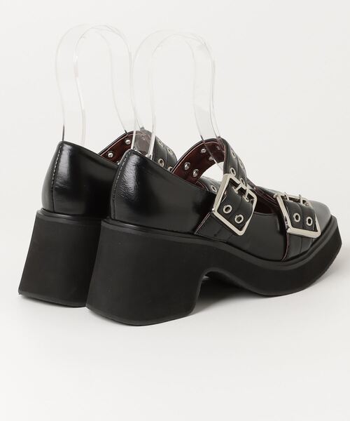 23.5 ROSE BUD piu comoda ベルテットポインテッドシューズ セール】(piu comoda)ベルテットポインテッドシューズ（その他