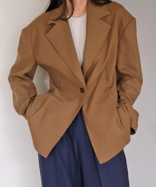 AKTE（アクテ） ジャケット テーラードジャケット ペプラムジャケット