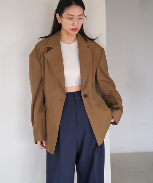 AKTE（アクテ） ジャケット テーラードジャケット ペプラムジャケット