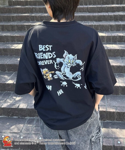 tシャツ 25SS「TOM＆JERRY / トムとジェリー」ビッグシルエットバック