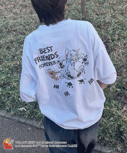 tシャツ 25SS「TOM＆JERRY / トムとジェリー」ビッグシルエットバック