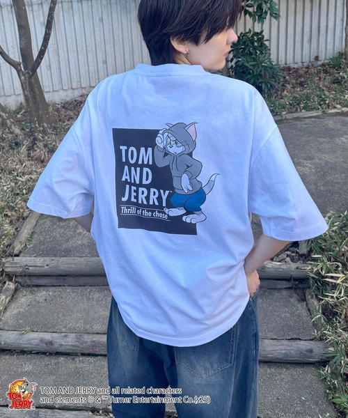 tシャツ 25SS「TOM＆JERRY / トムとジェリー」ビッグシルエット