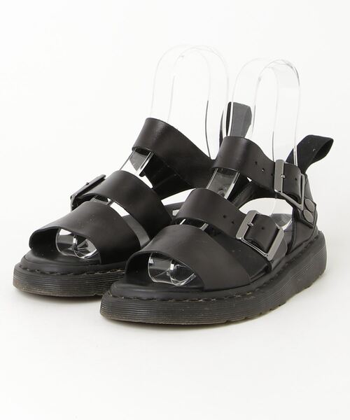 Dr. Martens ブラック サンダル　UK4 Dr.Martens 「Dr. Martens」 フラットサンダル UK4 ブラック
