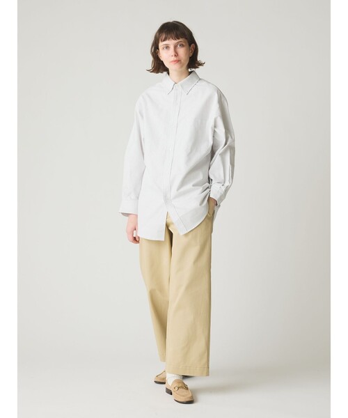 MidiUmi / ミディウミ MidiUmi ボタンダウンシャツ MidiUmi ブラウス シャツ ボタンダウンシャツ レディース