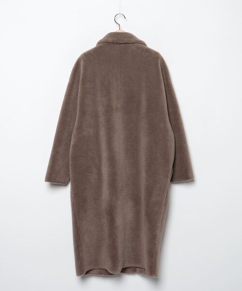 「KBF+」 チェスターコート ONE モカ レディース_画像2