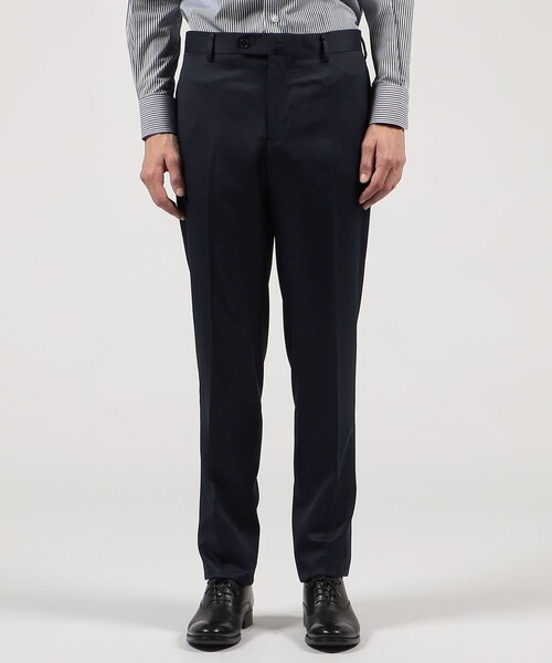 TOMORROWLAND（トゥモローランド） スラックス 46 ネイビー メンズ