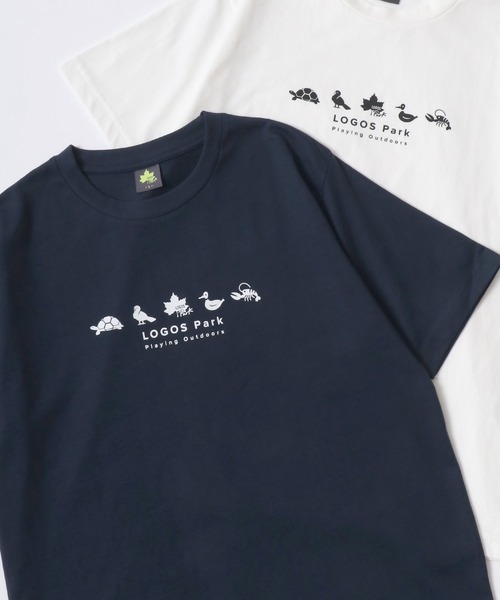 LOGOS（ロゴス） tシャツ 吸汗速乾 QUICK DRY カラフルフィッシュ