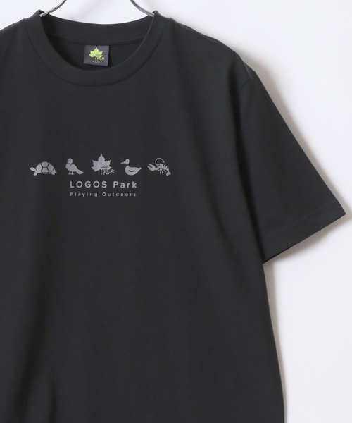 送料込★★Slm Essential Logo 1 Ext ノースリーブTシャツ LOGOS tシャツ 2025SS LOGOS/ロゴス 吸汗速乾 QUICK DRY