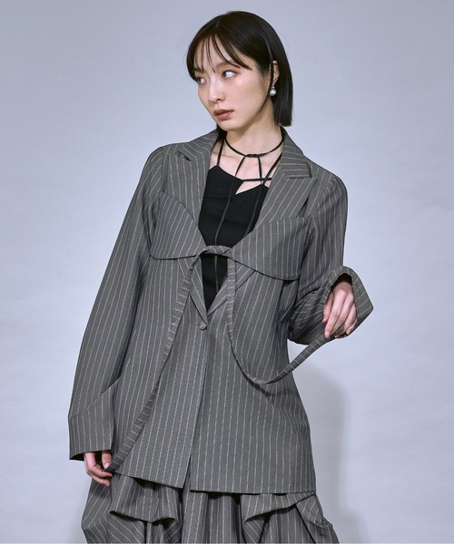【Dion Lee】ビスチェジャケット Ezick ジャケット テーラードジャケット Assorted bustier