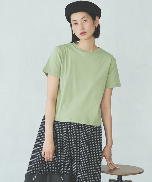 tシャツ フライスフレアTシャツ レディース