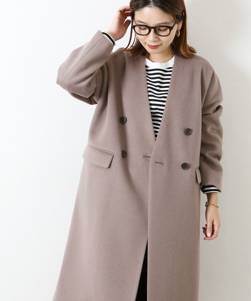 JOURNAL STANDARD（ジャーナルスタンダード） ノーカラーコート MEDIUM