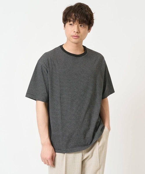 プラダ　メンズ　ボーダー Tシャツ 5.3オンス プレミアムコンフォートボーダーTシャツ | メンズ | 1