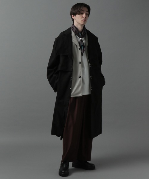 HARE（ハレ） チェスターコート FREE ブラック メンズ : ZOZOTOWN