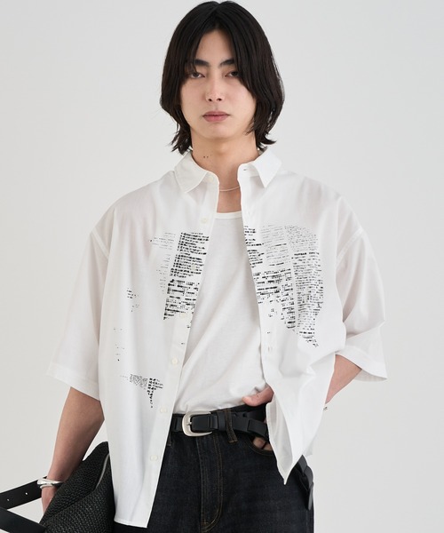 服/ファッション シャツ メンズ SINSS シャツ Graphic shirt / グラフィックシャツ メンズ レディース